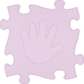 podložka na cvičení MUFFIK Aktivní podložka - Dlaň levá Šeříková MFK-040-13