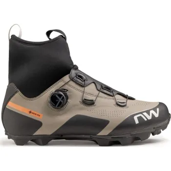 Pánské cyklistické tretry Tretry NORTHWAVE Celsius XC GTX Sand/Black - 46