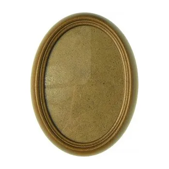 Rám na obraz Oválný rám hnědý 11x15cm (Oválný rám hnědý 11x15cm)