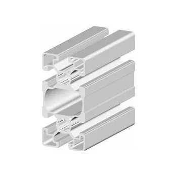 Zábradlí Vzpěra Stříbrná, délka: 1m, Hliník, Eloxovaný 45 x 90 mm