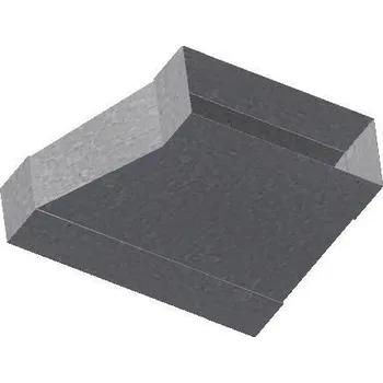 Vzduchotechnické potrubí UNITRADE HK Přechod asymetrický 50x200-50x100