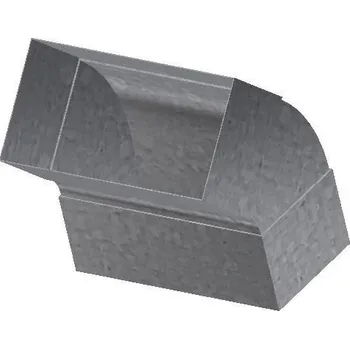 Vzduchotechnické potrubí UNITRADE HK Oblouk 45° 55x220 vertikální