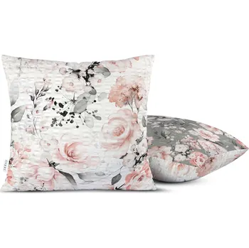 Povlak na dekorativní polštářek DARRÉ Krepový povlak na polštář Sandra - duo Velikost: 40 x 40