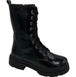 Kožené šněrovací boty Looke L0942 28 černé Velikost: 38
