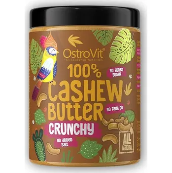Ostrovit 100% Cashew butter crunchy 1000g