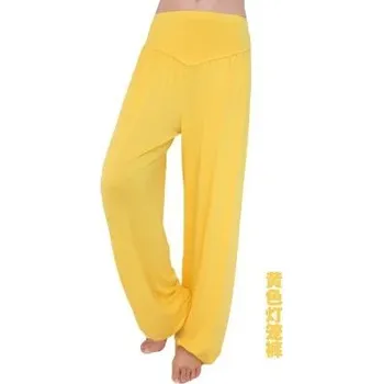 Dámské kalhoty Turecké kalhoty | harémové tepláky M-XXXL - žlutá,XXL