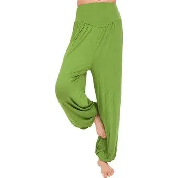 Dámské kalhoty Turecké kalhoty | harémové tepláky M-XXXL - Zelená,S