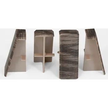 Podlahová lišta ACARA AP34 spojka k liště TYP 13, PVC Dub Braun, 4 ks M13-AMSP033