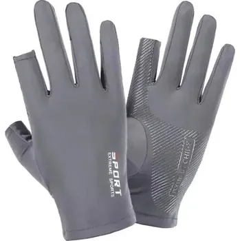 Chránič rukou Cyklistické rukavice na kolo elastické | sportovní rukavice, fitness rukavice - šedá-A