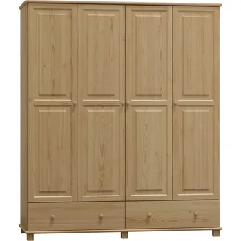 Šatní skříň Šatní skříň z masivu borovice 80 180/190/60 cm