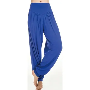 Dámské kalhoty Turecké kalhoty | harémové tepláky M-XXXL - Modrá,XL