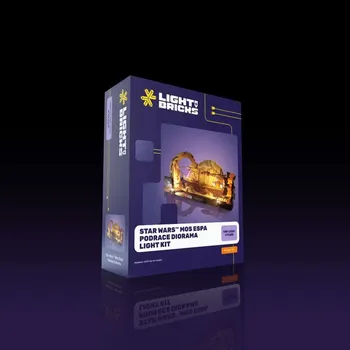 Stavebnice LEGO Light my Bricks Sada světel - LMB 2.0 LEGO Star Wars Mos Espa Podrace Diorama 75380