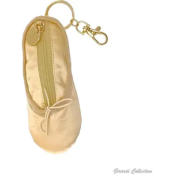 Girardi,Klíčenka na zip - baletní špička F490327.7, zlatá