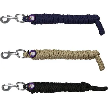 Jezdectví Vodítko Equest Pummel Live Love Ride s klasik karabinou Kolekce 2024/25