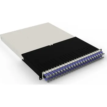 Síťový kabel PONE30STPVI PATCHBOX.ONE Cat.6a sestava (STP, Violet, 1.8m / 30RU)