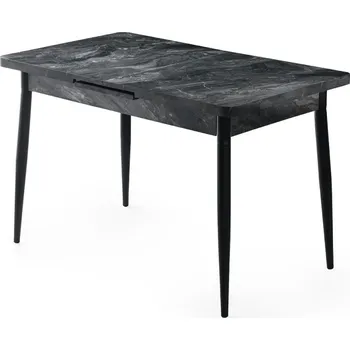 Jídelní stůl Rozkládací jídelní stůl DRIVEL, antracit + vyzvednutí ZDARMA