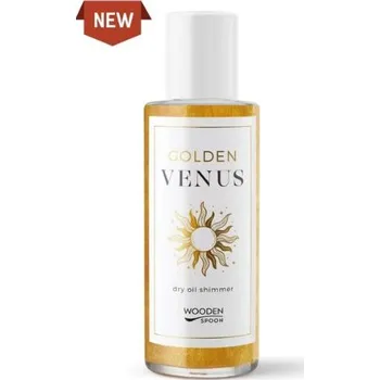 Třpytivý suchý olej Golden Venus Wooden Spoon 100ml