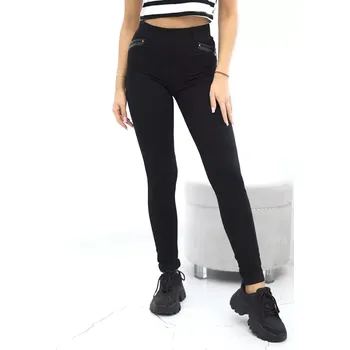 Dámské legíny Kesi dámské legíny černá XXXL