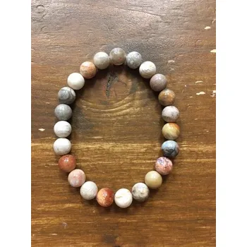 Drahý kámen Náramek Zkamenělý korál