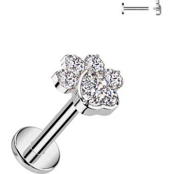 Piercing Šperky4U Piercing do brady - labreta TITAN - TIT1423-1206