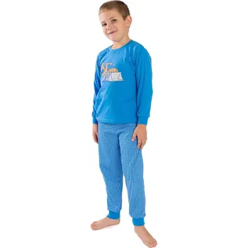 Chlapecké pyžamo Bettymode Dětské pyžamo TRAKTOR dlouhý rukáv, 116