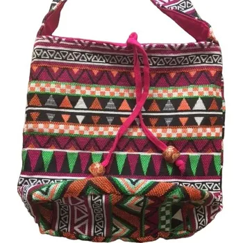 Etno taška přes rameno - růžová