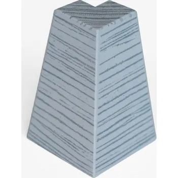 ACARA AP34 vnější růžek k liště TYP 13, PVC Dub grand šedý, 1 ks M13-AMZR002