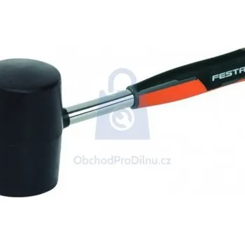 Palice Palice gumová, černá, FESTA 340 mm, pr. 90 mm, balení 1 ks