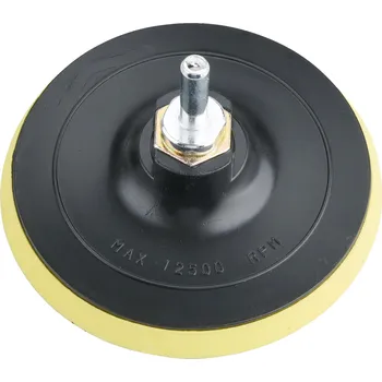 úhlová bruska EXTOL CRAFT 108531 nosič brusných výseků - M14, suchý zip s redukcí úchytu do vrtačky, 115mm