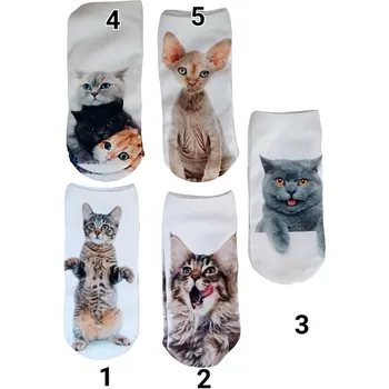 Dámské ponožky Ponožky unisex, kočky