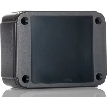 Elektroinstalační krabice Univerzální skříň, řada: RL IP54 s přírubou barva Černá ABS 30 x 60 x 80mm RL