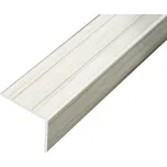 ACARA AP5 schodová lišta samolepící B, hliník+fólie dub šedobílý, v: 20 mm, š: 25 mm, d: 2,7m AAHAF B255820-SK/T2