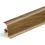 SALAG AP28 soklová lišta NGF56, PVC ořech, 56 mm, 2,5 m