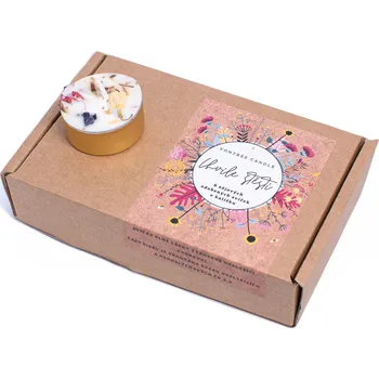 Svíčka VonTree Candle Sada čajových svíček ze sójového vosku - zdobená (6 ks)