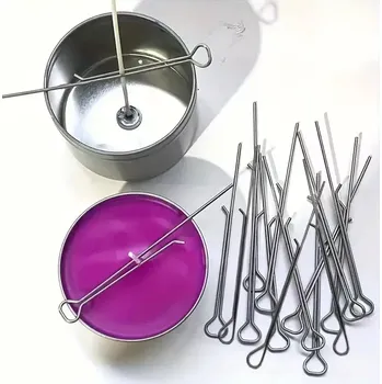 Výroba svíčky Kovový držák knotu APEX (Držák na knoty)