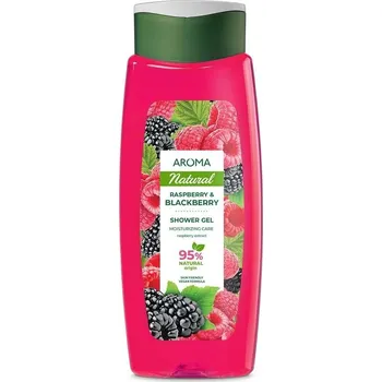 Koupelová kosmetika Sprchový gel Malina a ostružina Aroma 400 ml