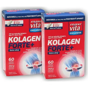 Kloubní výživa Maxivita 2x kolagen forte + 60 kapslí