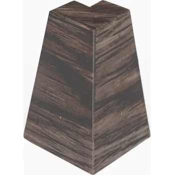 ACARA AP34 vnější růžek k liště TYP 13, PVC Dub Braun, 1 ks M13-AMZR033