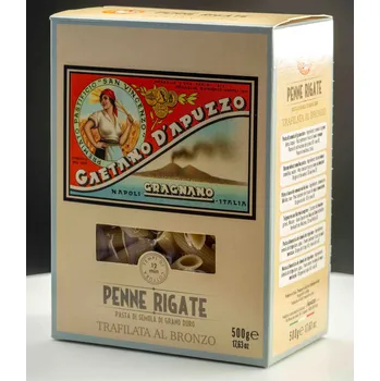 Dapuzzo PENNE RIGATE - Semolinové těstoviny 500g