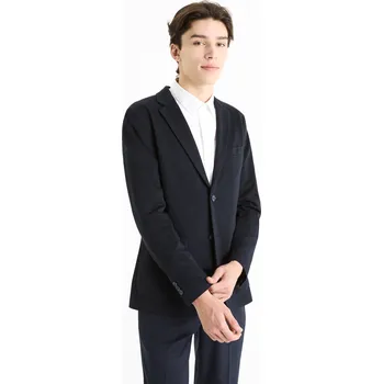 Celio Úpletový blazer Dujess1 - Pánské Celio černá 2154651