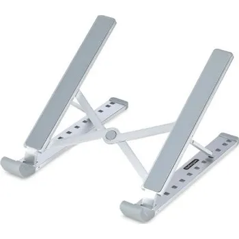 Stojan na notebook, Stříbrná, pro použití s: Notebook/tablet, 0.8 x 157.2 x 0.4in