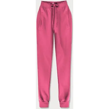 Růžové teplákové kalhoty (CK01-19) odstíny růžové L (40)