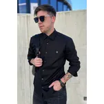 Pánská košile HUGO 50505315 černá Velikost: M