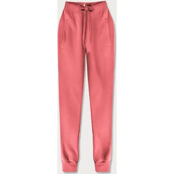 Růžové teplákové kalhoty (CK01-37) odstíny růžové XL (42)