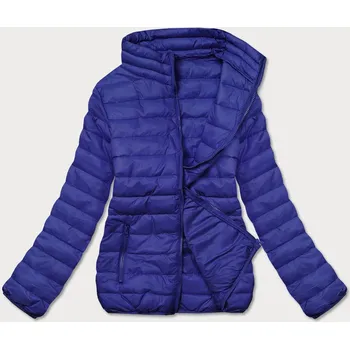 Tmavě modrá lehká prošívaná dámská bunda (58M23037-215) odstíny modré S (36)