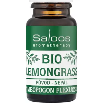 Esenciální olej Bio Lemongrass 5 ml (Saloos Esenciální oleje)