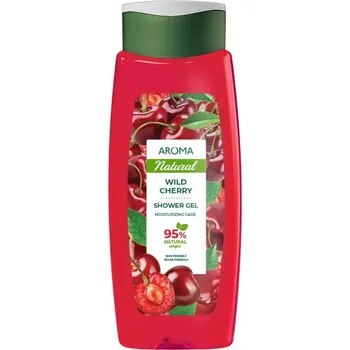 Sprchový gel Sprchový gel Divoká třešeň AROMA NATURAL 400 ml