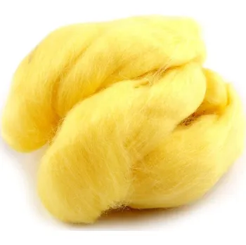 Ovčí rouno Ovčí rouno 20 g česané 2 žlutá