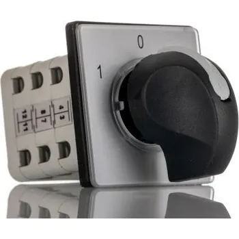 vypínač Vačkový spínač 3 pozice 60° 500V ac 12A Knoflík