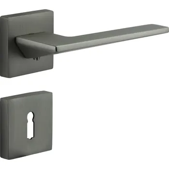 Cobra dveřní kování BETRIA-S (nikl matný) Provedení: BB (klika/klika, dózický klíč)